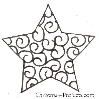 Best Photos of Christmas Star Template - Paper Star Template ...