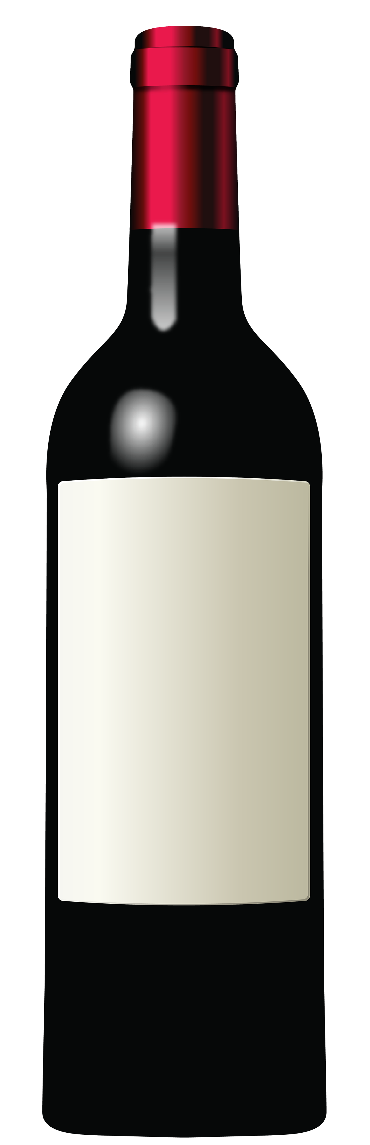 Wallpaper wine bottle silhouette clipart image #19741
