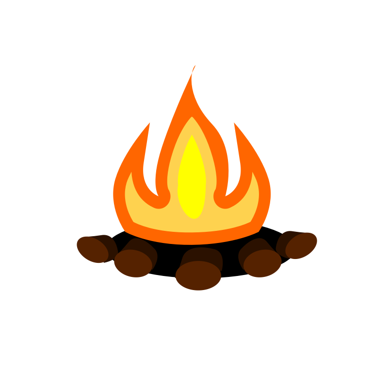 Campfire clipart images