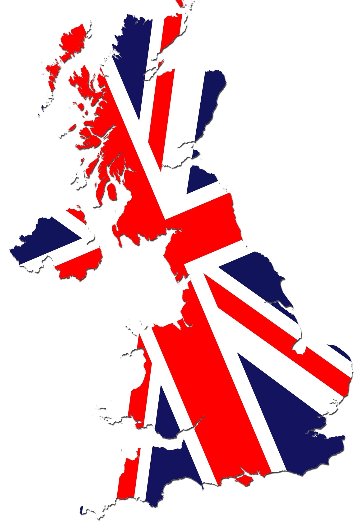 Largest Most Detailed UK (England) Map and Flag » Travel Around ...