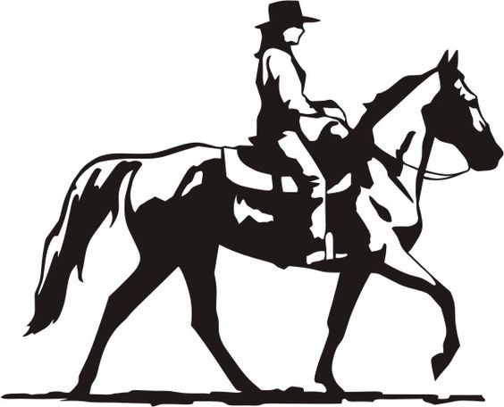 cutting horse clip art free - photo #46