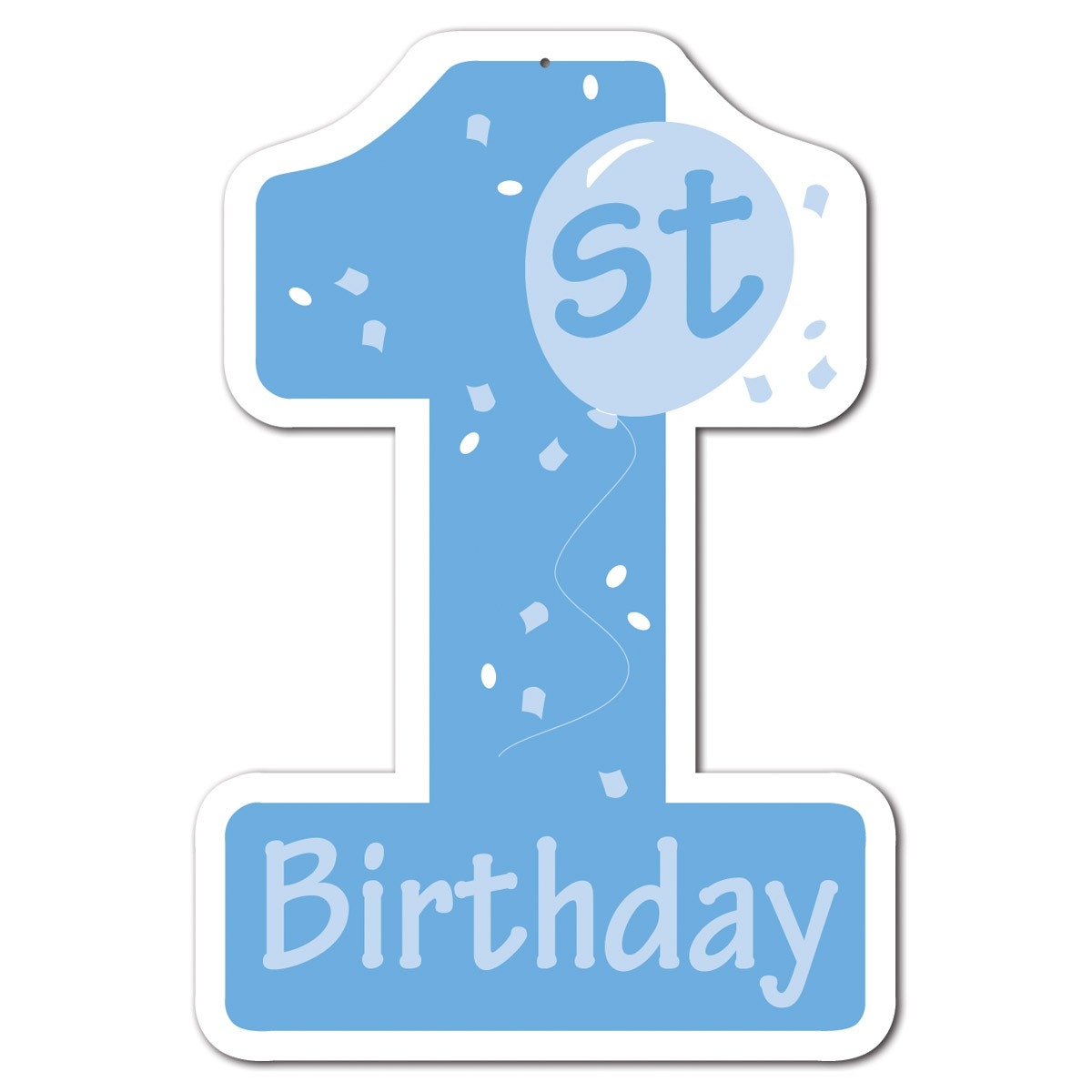 Birthday Number 1 Clipart