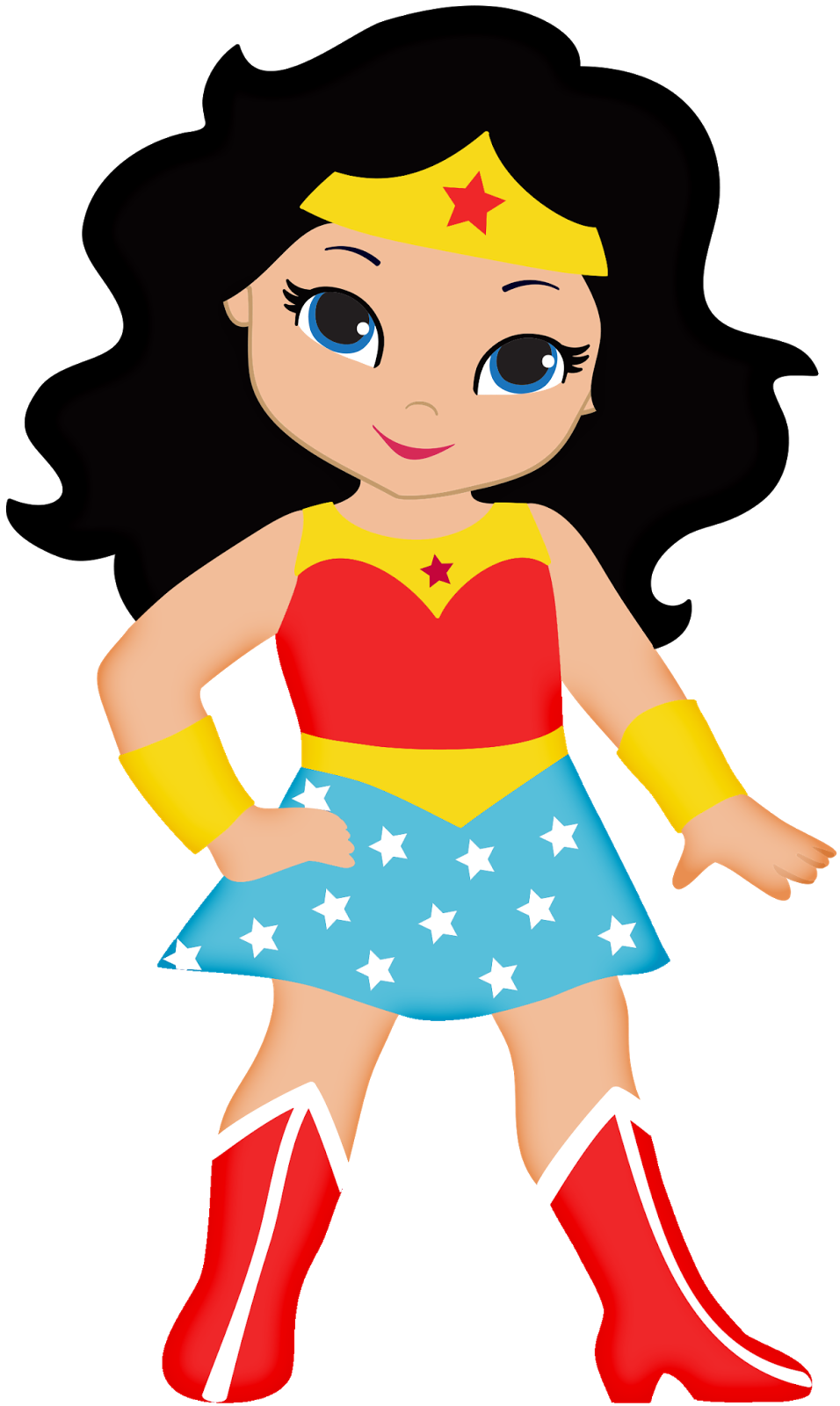 Girl Super Hero Clip Art - Cliparts and Others Art Inspiration