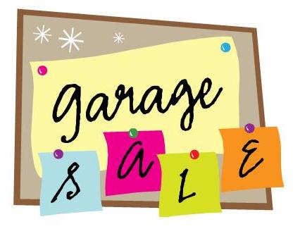 Garage sales clipart
