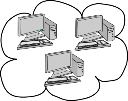 Computer Network Clip Art