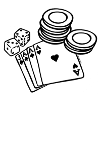 Free LDS Gambling Clipart