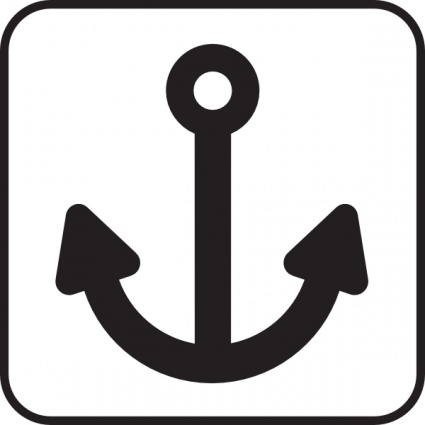 Ship Anchor clip art vector, free vectors