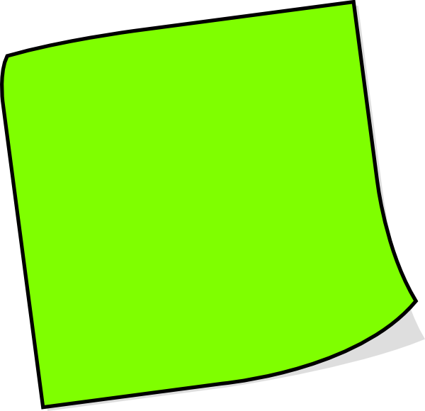 Sticky Note Png - ClipArt Best