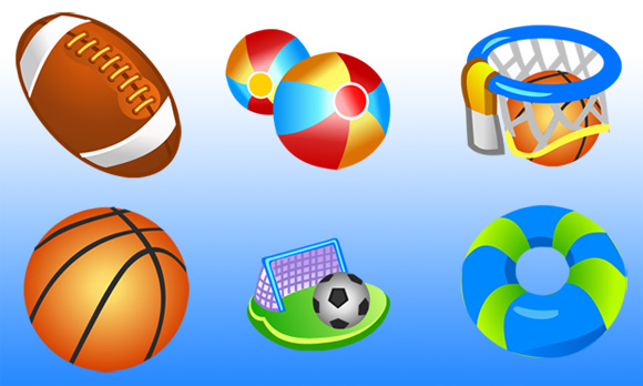 Download Free Vector Sport Icons Free