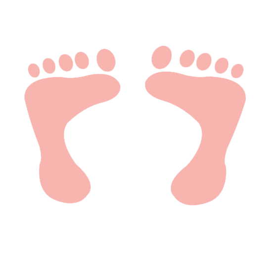 516 views Baby Footprint Template - ClipArt Best