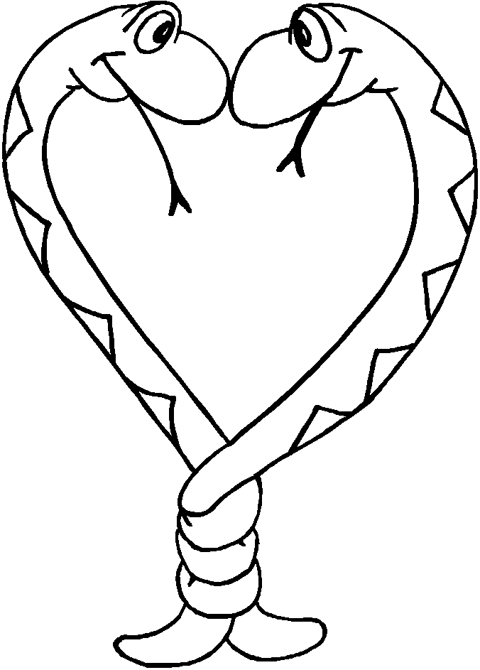 Snake Line Drawing - ClipArt Best