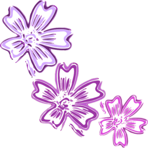 Blossoms clip art - vector clip art online, royalty free & public ...