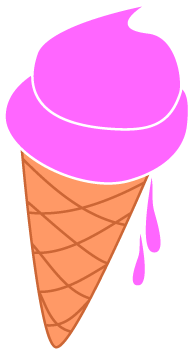 StrawberryIce Cream Clip Art, Picnic Food Summer Graphics