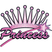 Pink Princess Crown T-Shirt ID: 4138370