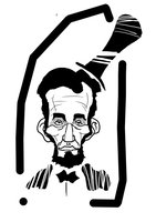 deviantART: More Like caricature: abraham lincoln by