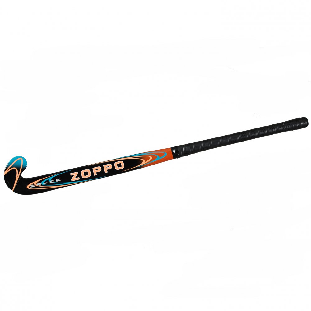 Zoppo Hippo 19 CK Mid Bow Hockey Stick Black with Orange Detail