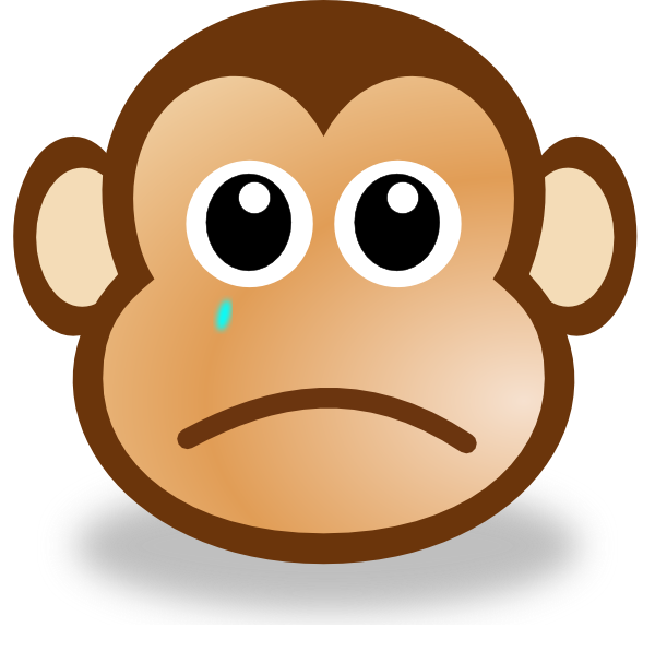 Monkey Face Clip Art