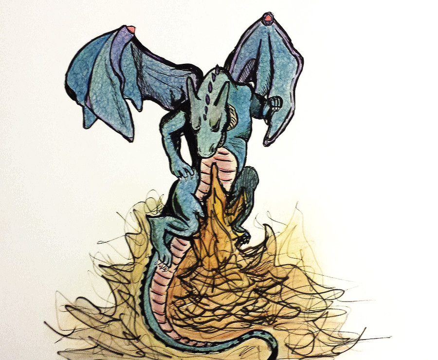 Fire Breathing Dragon - Color - ClipArt Best - ClipArt Best