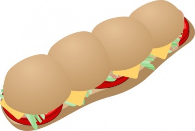 734 views Submarine Sandwich clip art | Download free Vector