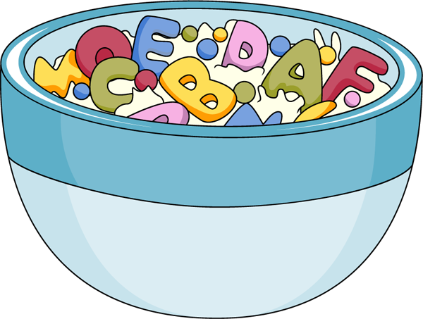 Bowl of Alphabet Cereal