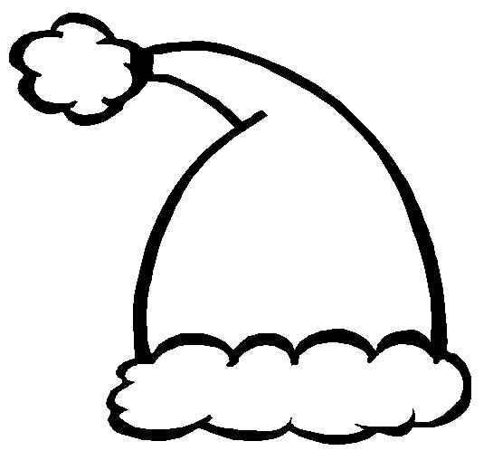 santa outline clip art - photo #8