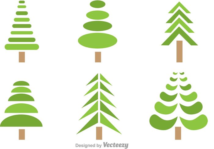 Symmetrical Tree Vectors - Download Free Vector Art, Stock ...
