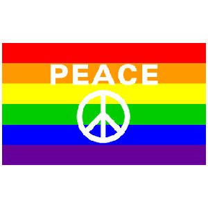 Amazon.com : Gay Rainbow Sisters Gay Pride Flag Rainbow Peace Flag ...