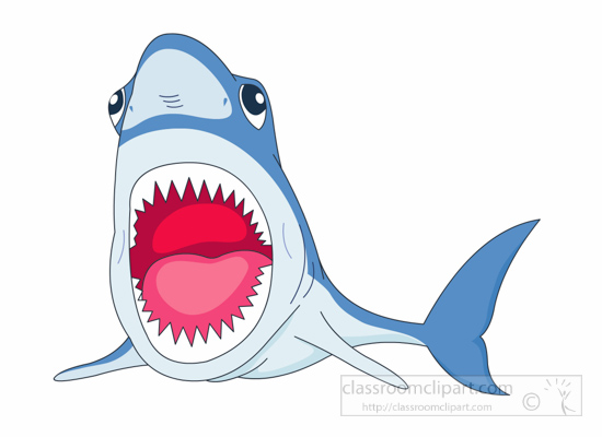 Open mouth teeth clipart