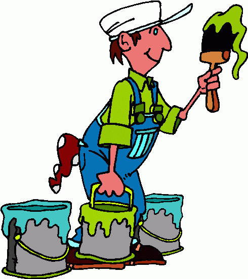 House Painting Clip Art - ClipArt Best