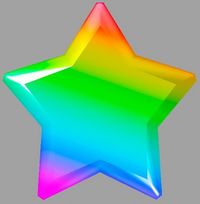 Rainbow Star - Super Mario Wiki, the Mario encyclopedia