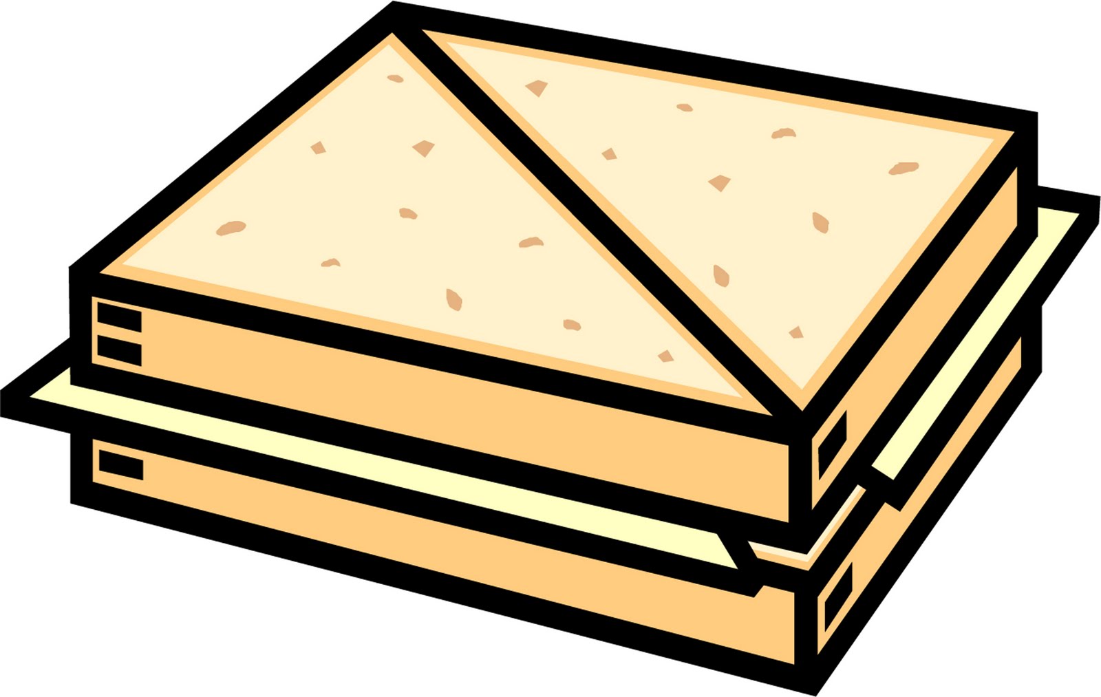 Best Grilled Cheese Clipart #14123 - Clipartion.com