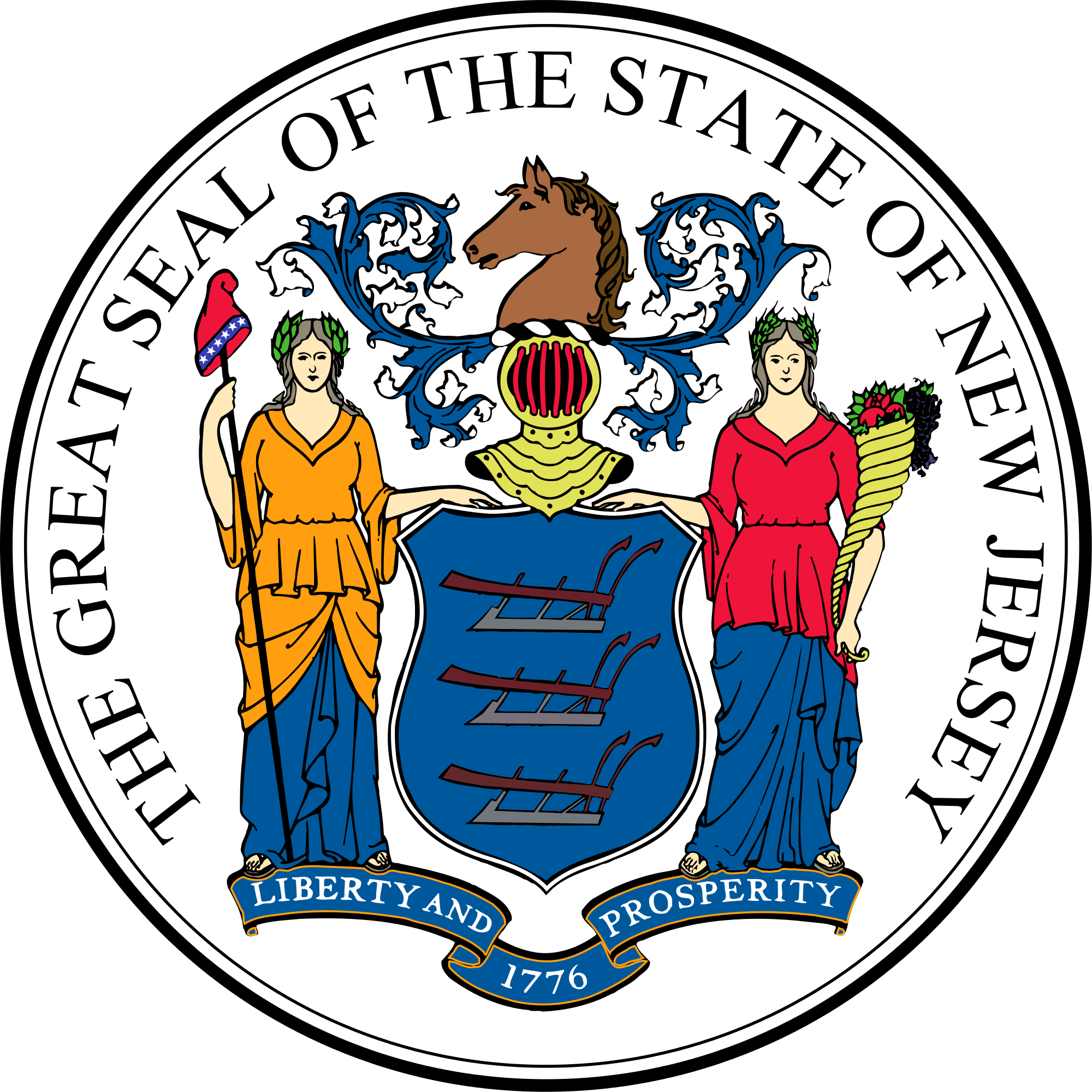 File:Seal of New Jersey.svg