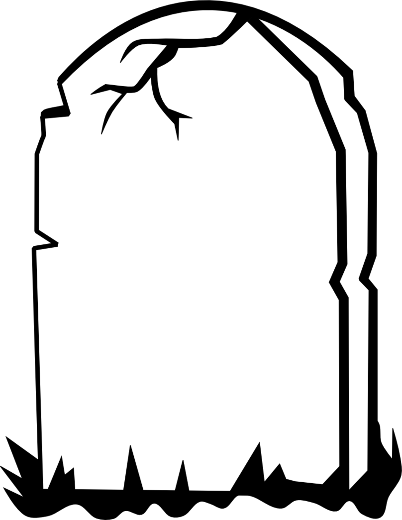 Tombstone Coloring Page ClipArt Best
