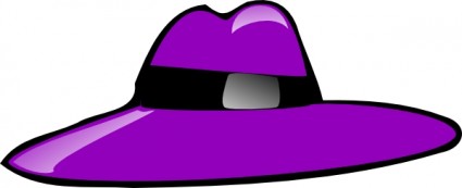 Purple Hat clip art Vector clip art - Free vector for free download
