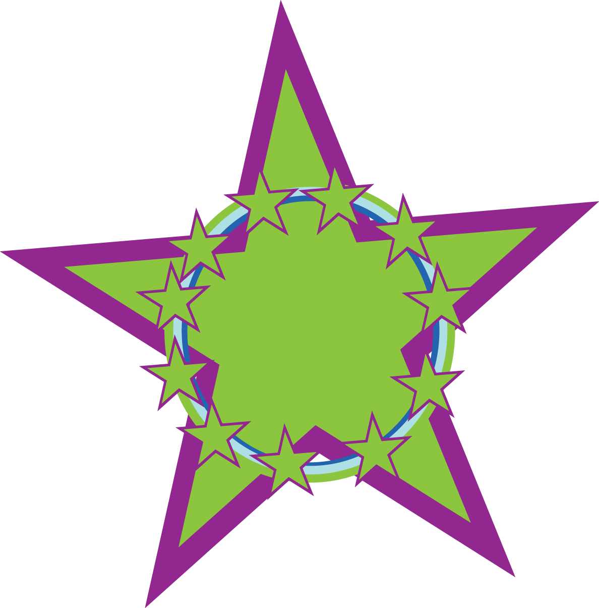 Green Star Clip Art - ClipArt Best