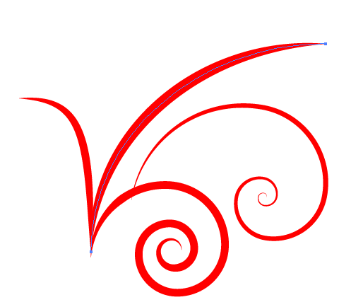 Red Swirl Designs Pngart4search.com | art4search.com