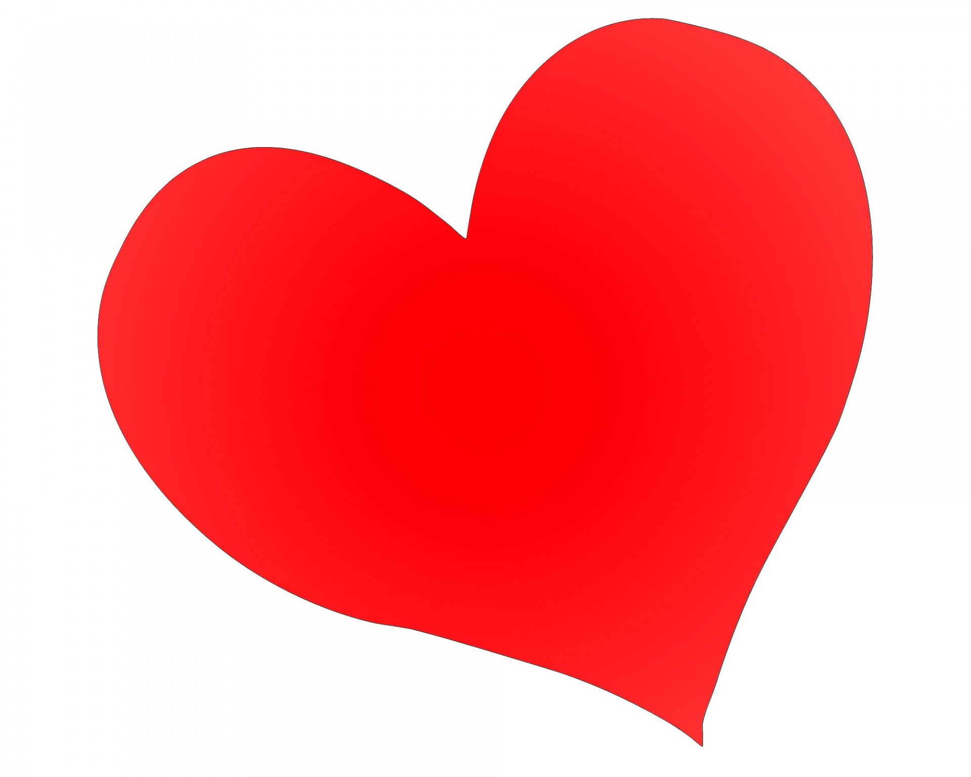 Single Big Red Heart Free Stock Photo - Public Domain Pictures