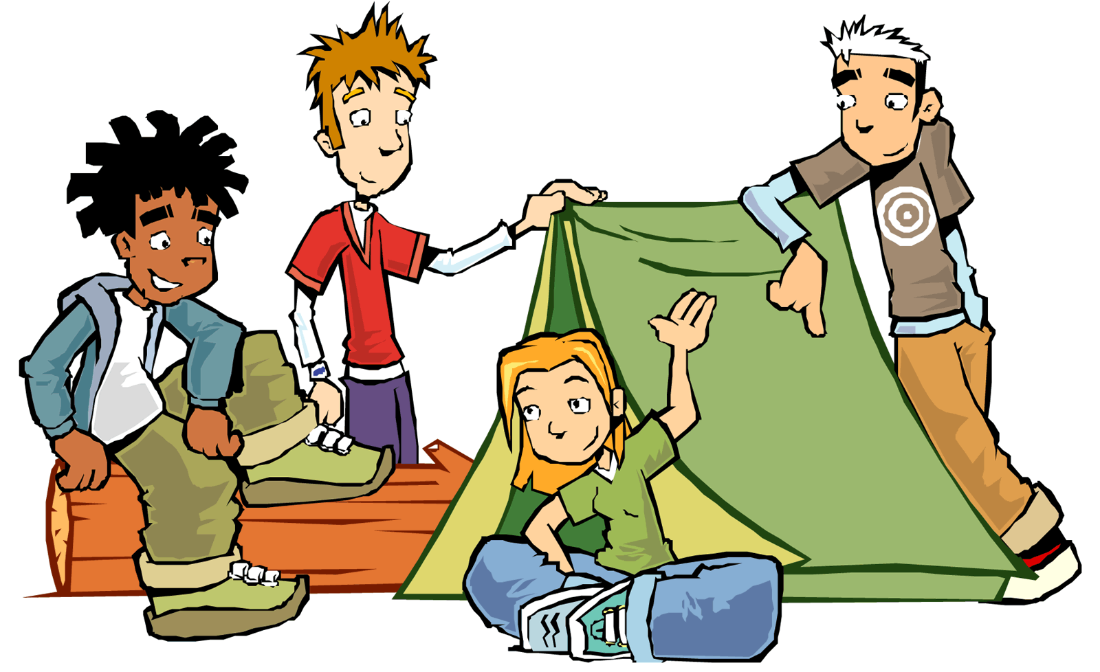 Day Camp Cartoon Clipart