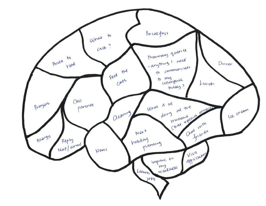 Unlabeled Brain Diagram Clipart - Free to use Clip Art Resource