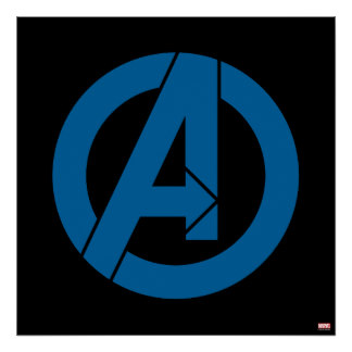 Avengers Symbol Posters | Zazzle