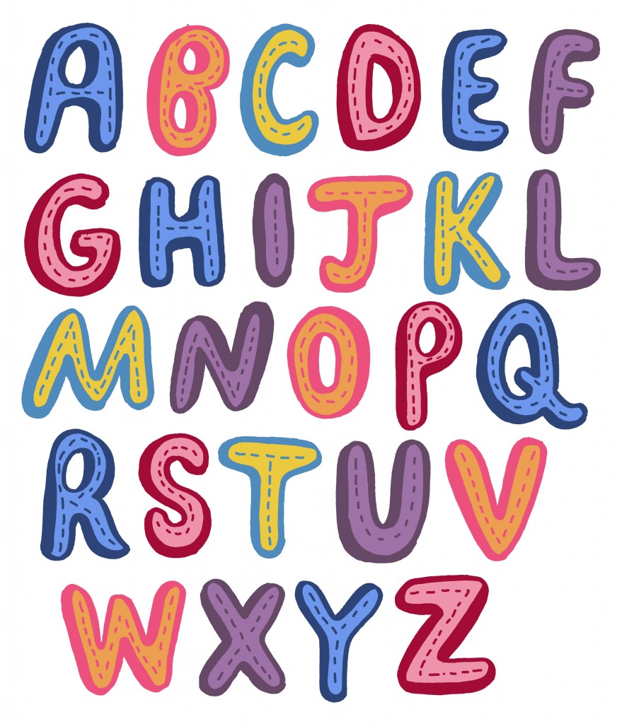 Animated Alphabet Clipart