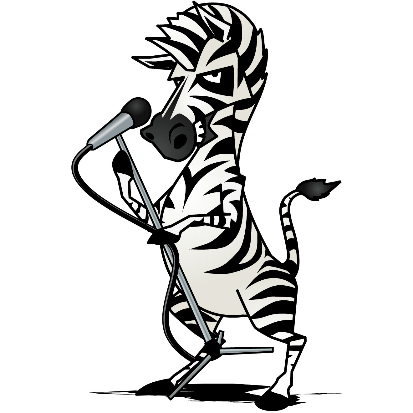 Zebra cartoon character | Flickr - Photo Sharing!