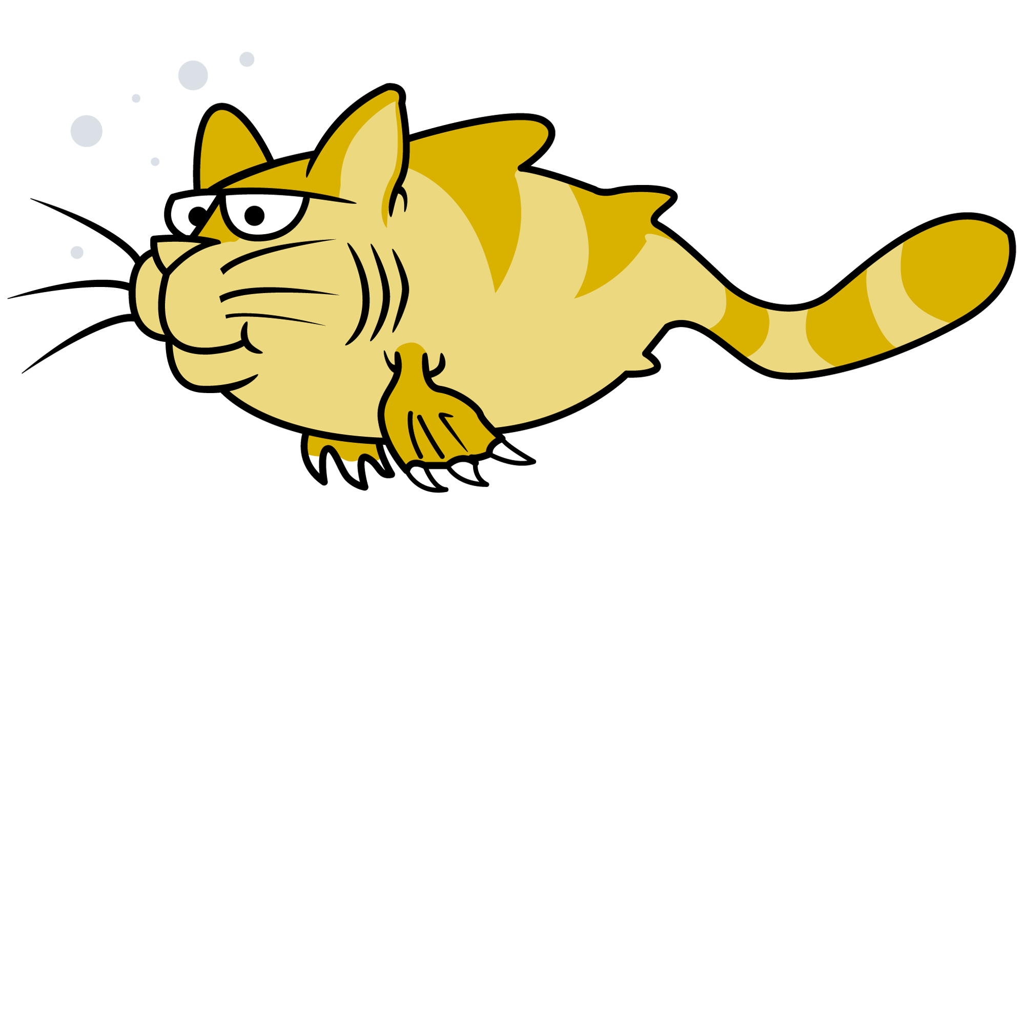 International Cat Day (with Cat/Fish Illustrations) | ferrebeekeeper