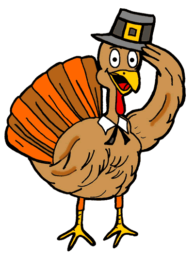 Happy Thanksgiving Turkey Clipart