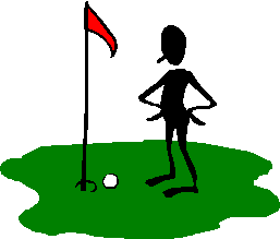 Funny Mini Golf Clipart
