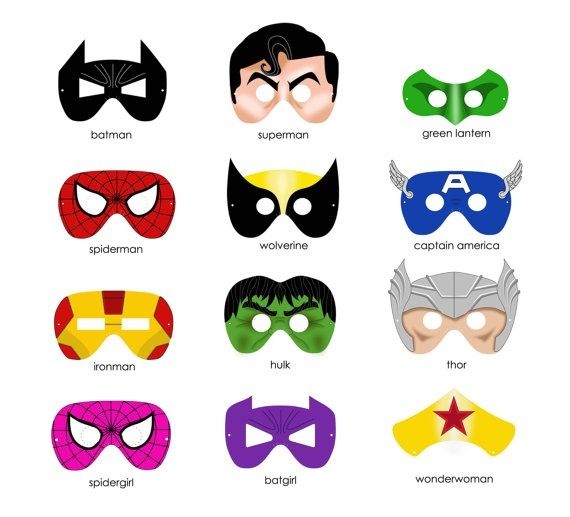 Super Hero Masks | Superhero Capes ...