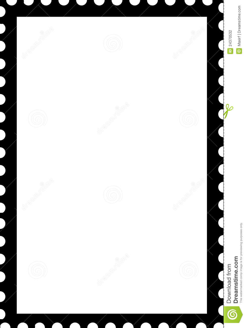 Stamp Blank Clipart
