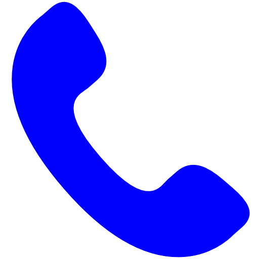 Free blue phone icon - Download blue phone icon