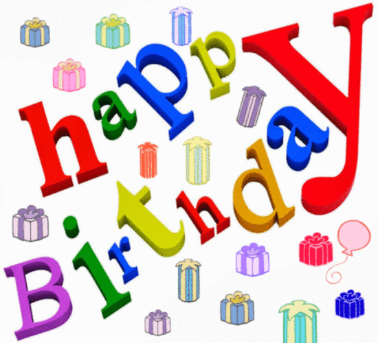 Colorful Birthday Gifts For You. Free Happy Birthday eCards | 123 ...