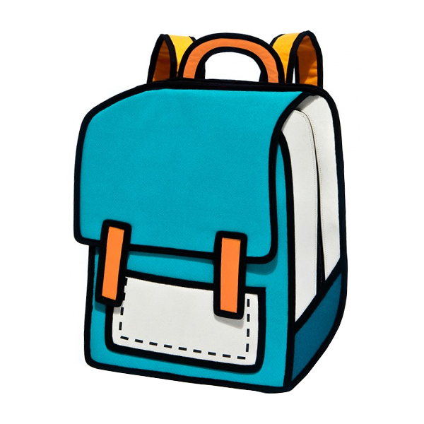 Cartoon Backpack - ClipArt Best